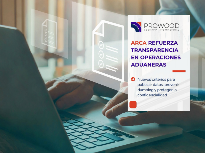 ARCA refuerza transparencia en operaciones aduaneras