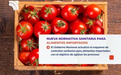 Nuevo esquema para controles sanitarios en alimentos importados