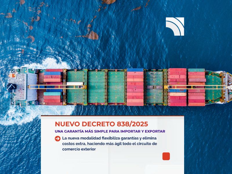 Nueva modalidad de garantía aduanera: menos costos, más fluidez logística