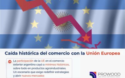 La Unión Europea pierde participación histórica en el comercio exterior argentino