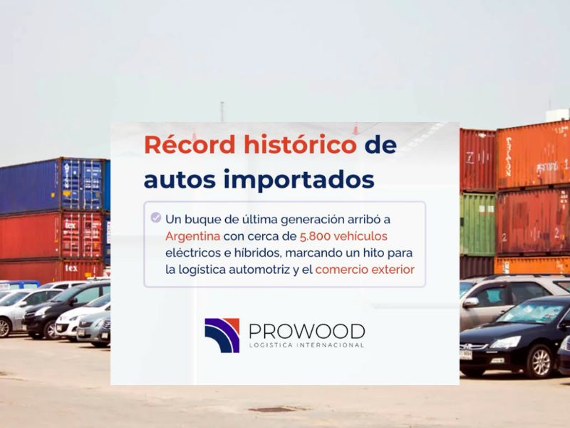 Récord histórico de autos importados