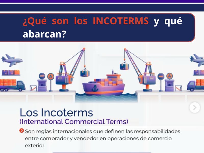 ¿Qué son los INCOTERMS y qué abarcan?