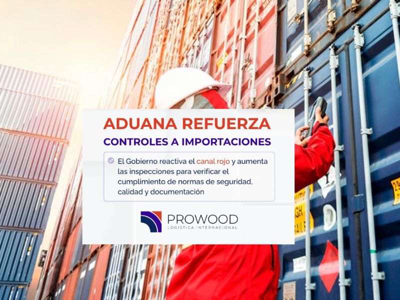 Aduana refuerza controles a importaciones