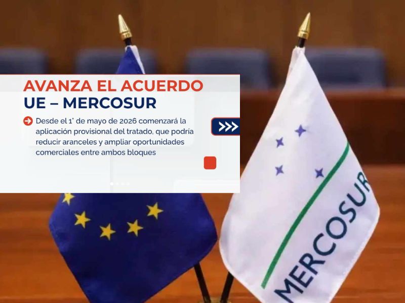Avanza el Acuerdo UE-MERCOSUR