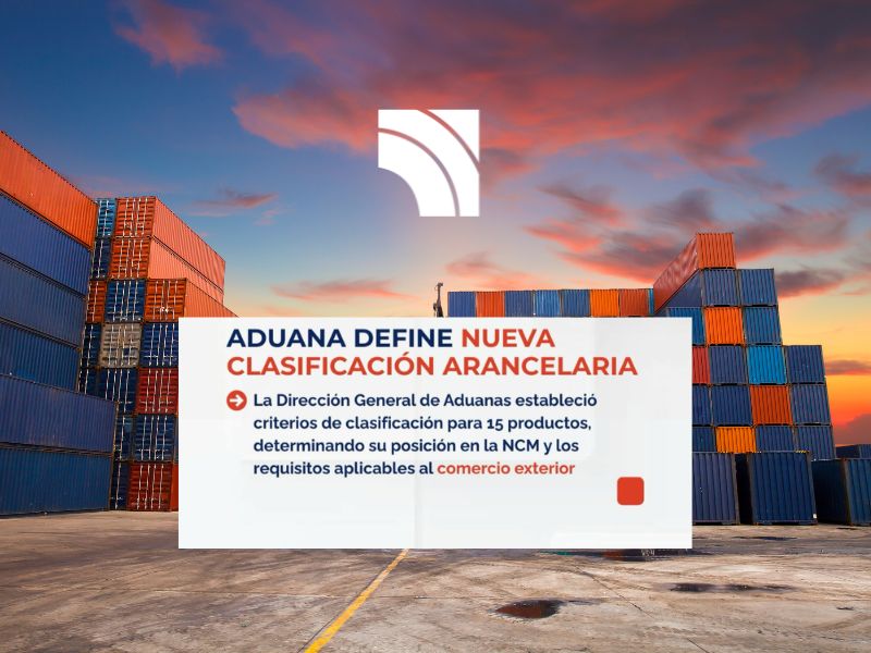 Aduana define nueva Clasificación Arancelaria