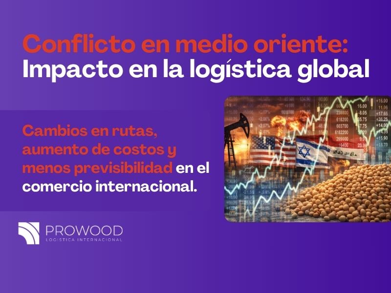 Conflicto en medio oriente: Impacto en la logística global