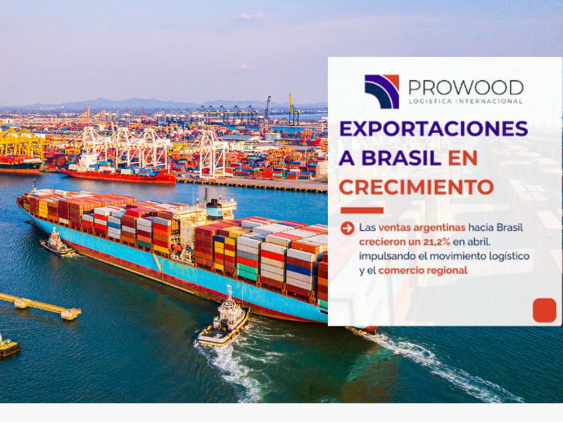 EXPORTACIONES A BRASIL EN CRECIMIENTO