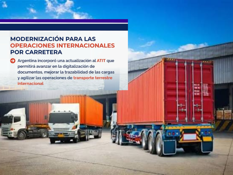 Modernización para las operaciones internacionales por carretera