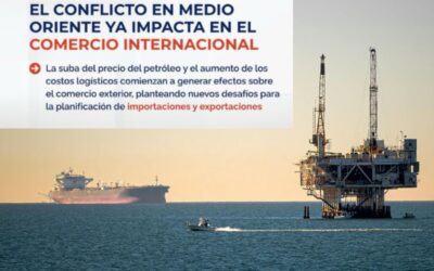 EL CONFLICTO EN MEDIO ORIENTE, YA IMPACTA EN EL COMERCIO INTERNACIONAL