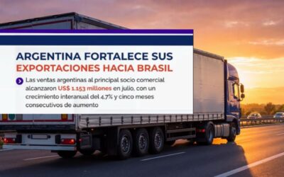 ARG. FORTALECE SUS EXPORTACIONES HACIA BRASIL