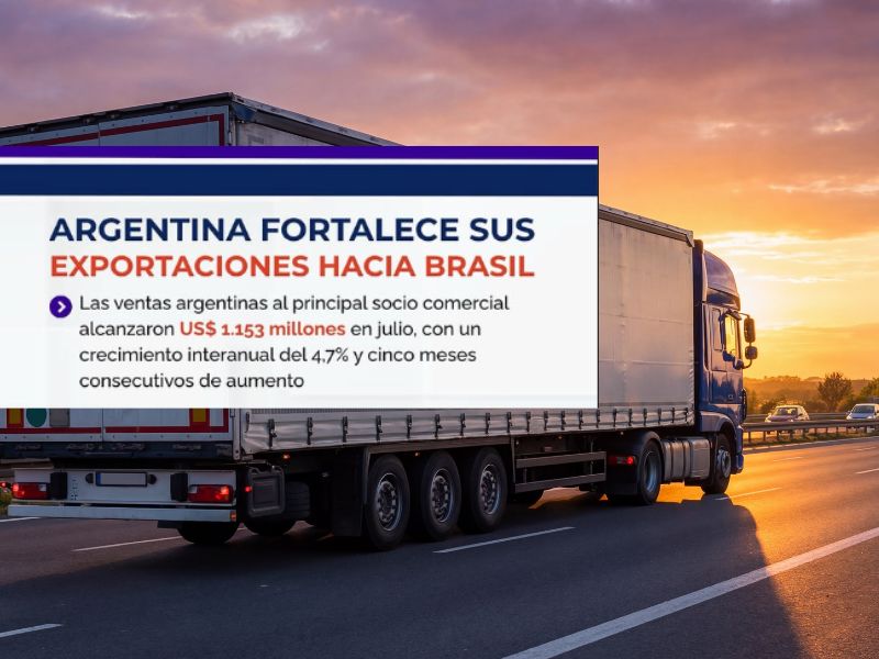 ARG. FORTALECE SUS EXPORTACIONES HACIA BRASIL